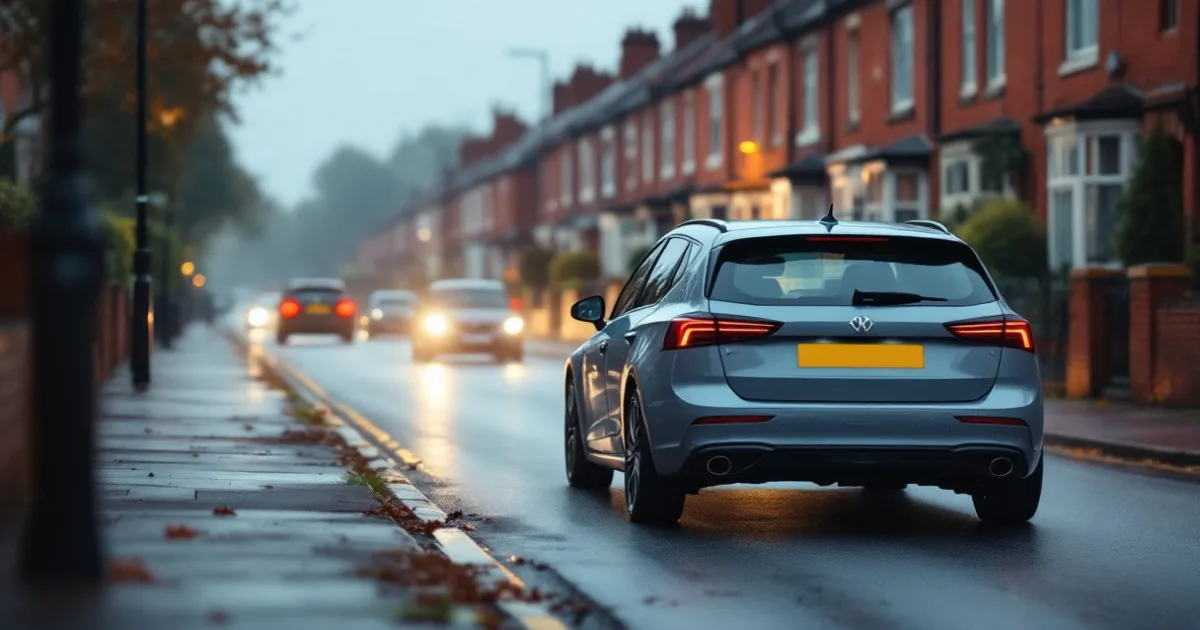 Grey hatchback on a UK street: what is the difference between contract hire and personal contract hire.