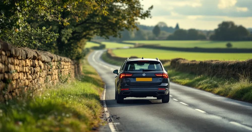Estate car beside a Cotswold wall: what is the difference between contract hire and personal contract hire. Estate car beside a Cotswold wall: what is the difference between contract hire and personal contract hire.