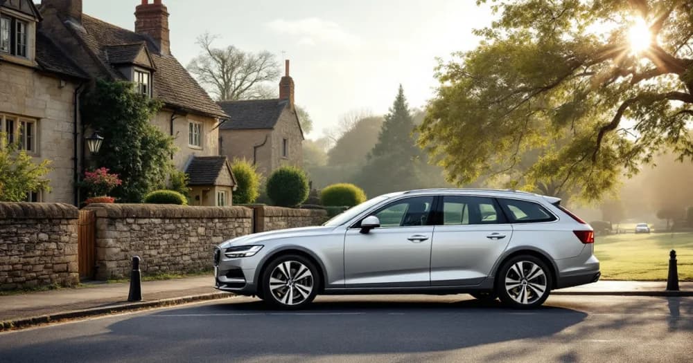A silver estate parked by a village green, relevant to do i insure a leased vehicle myself. A silver estate parked by a village green, relevant to do i insure a leased vehicle myself.