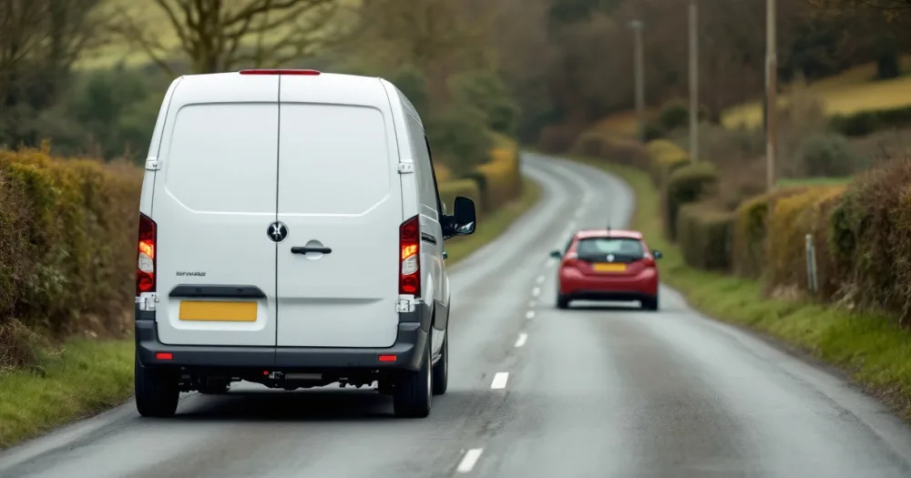 Van and hatchback on a country lane for related questions on can i lease a car and van at the same time. Van and hatchback on a country lane for related questions on can i lease a car and van at the same time.